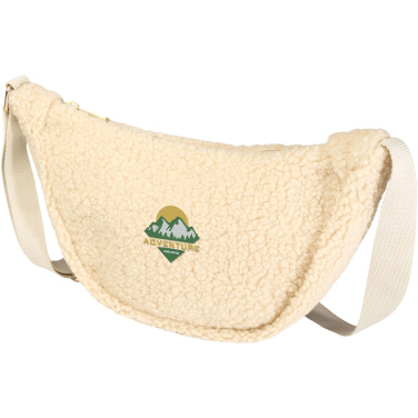 Logotrade profilreklam bild: Bear midjeväska av GRS-certifierat återvunnet sherpa-material, 3 l