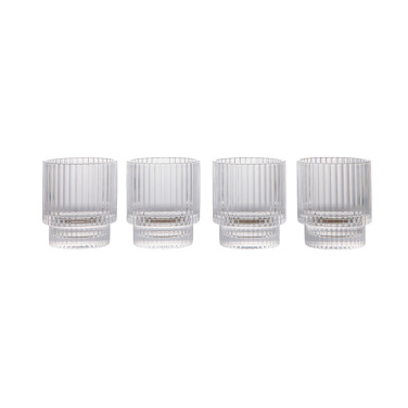 Logotrade reklamprodukter bild: VINGA York tumbler glas, 4-pack