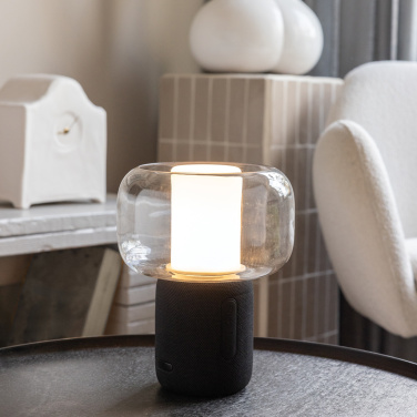 Logotrade reklamprodukter bild: Lux 10 W högtalarlampa i återvunnen plast