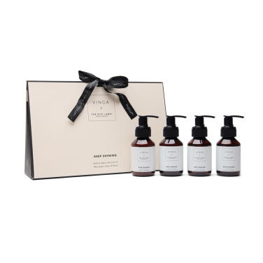 Logotrade profilprodukter bild: VINGA x TGL kropps- och handvård gåvoset