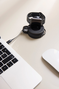 Logotrade reklamprodukter bild: VINGA Baltimore RCS 2-in-1 Wireless 15W Travel Charger