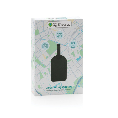 Logotrade reklamprodukter bild: Globefind Dual RCS bagagetagg med global spårning