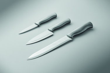 Logotrade profilreklam bild: Knivset i rostfritt stål 3st