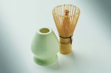 Logotrade profilreklam bild: Matcha tea set 5 st