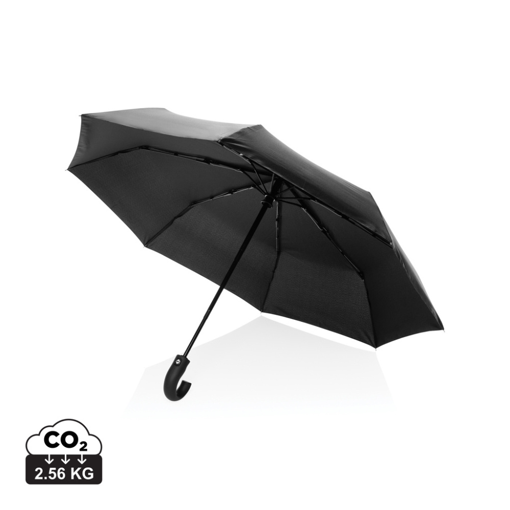Logotrade presentreklam bild: KENTO URBAN21" AWARE™ 190T RPET paraply auto öppn/stängn