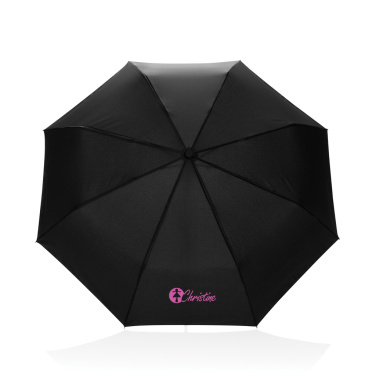 Logotrade reklamprodukter bild: KENTO URBAN21" AWARE™ 190T RPET paraply auto öppn/stängn