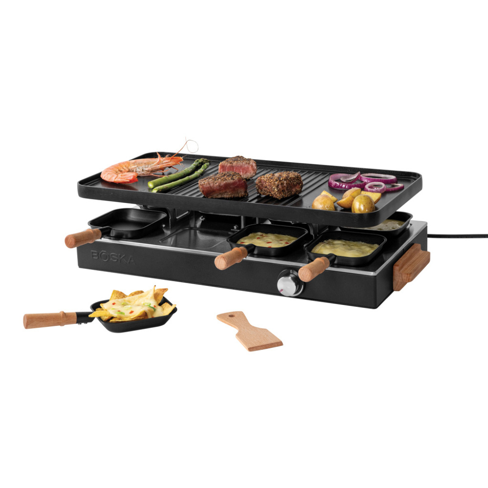 Logotrade kampanjprodukter bild: BOSKA Raclette Gourmet Party, 8 pers. (EU typ F)