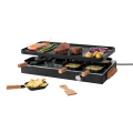 BOSKA Raclette Gourmet Party, 8 pers. (EU typ F), svart