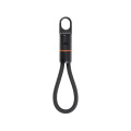 Nordic Drift Everest USB-C 60W snabbladdningskabel karbinhak, svart