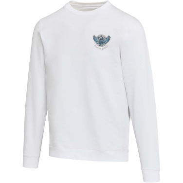 Logotrade profilprodukter bild: Jasper 280 g/m² unisex-tröja med rund hals av återvunnet